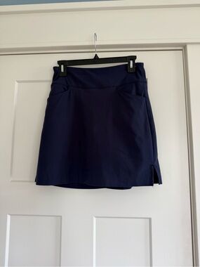 Lady Hagen Navy A-Line Golf Skort Size Small